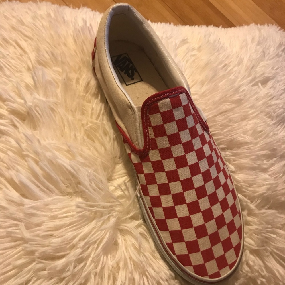 MEN VANS PRIMARY CHECKER SLIP-ON